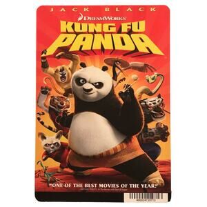 Mini Movie Poster - Kung Fu Panda - Art Home Kid Bedroom Decor Fits A5 Frame